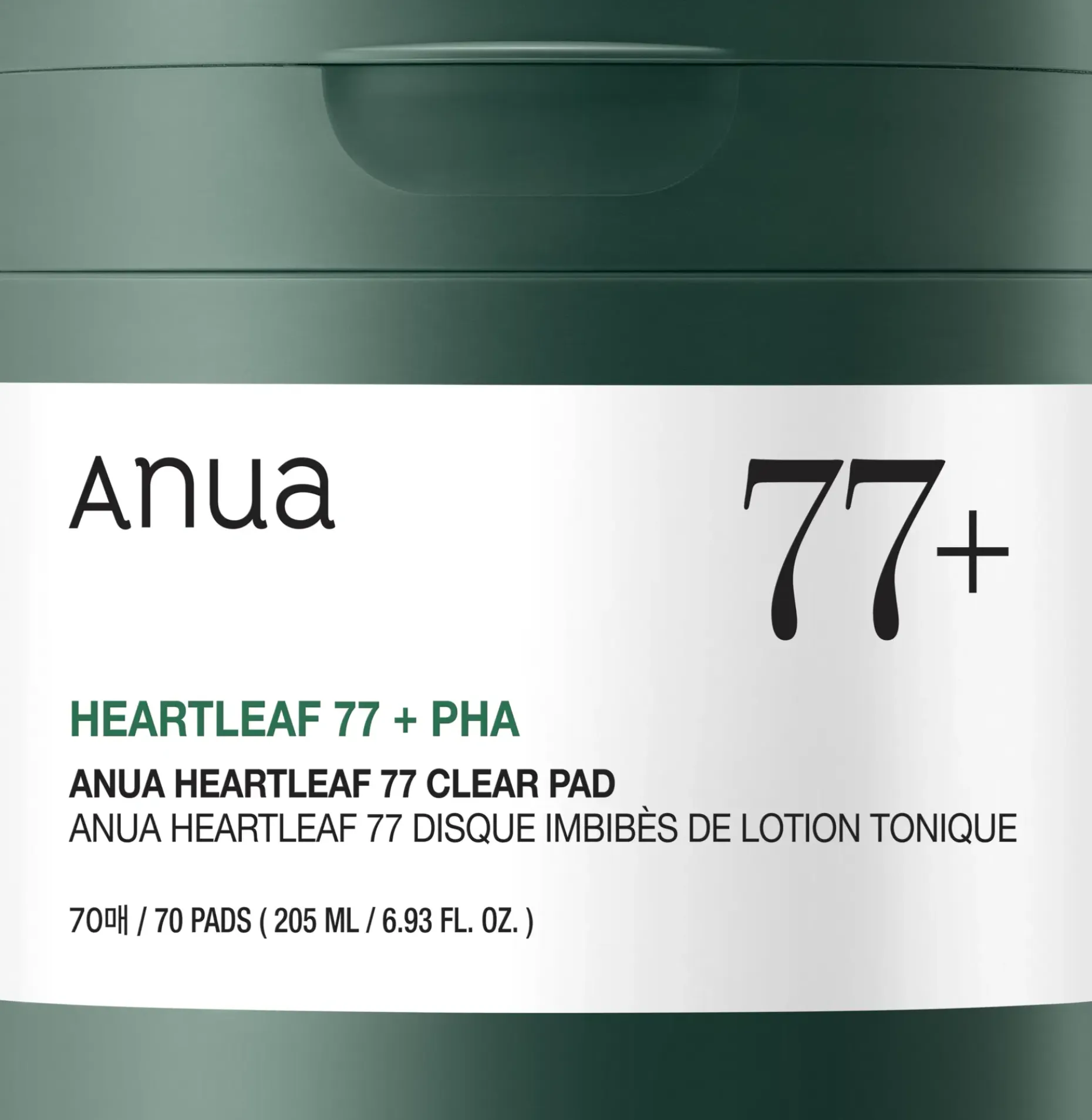 Anua heartleaf 77% clear pad 160ml (70 ea)