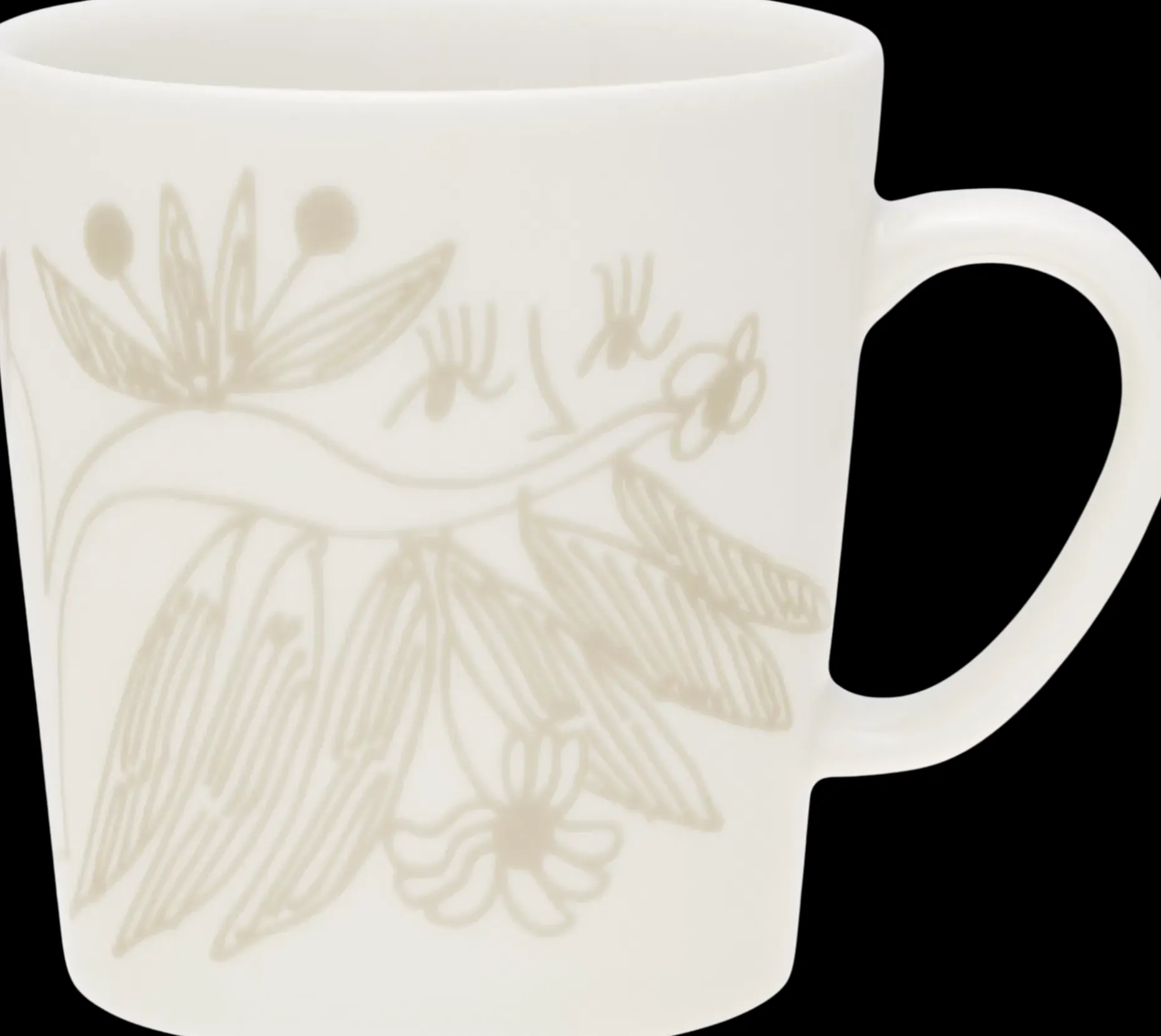 Arabia Puutarhurit muki 0,3 L beige