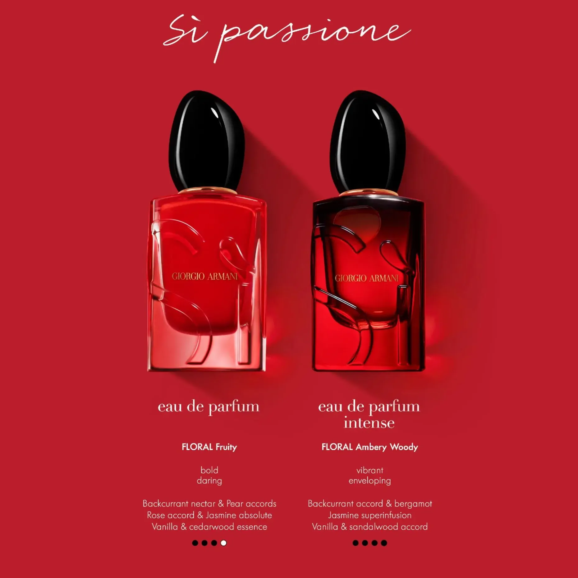 Armani Si Passione EdP Intense tuoksu 50 ml