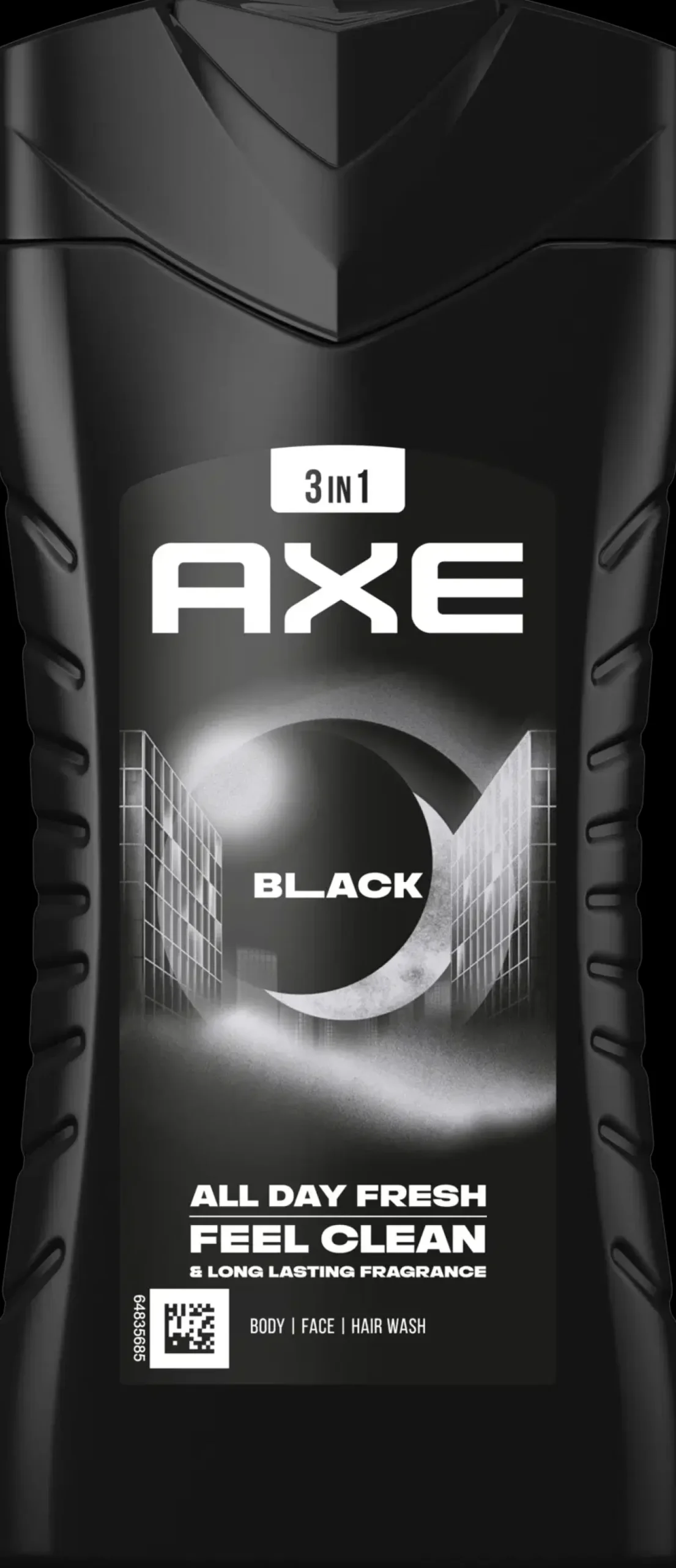 Axe Suihkusaippua raikas tunne koko päiväksi Black 12 tunnin vastustamaton tuoksu 250 ml