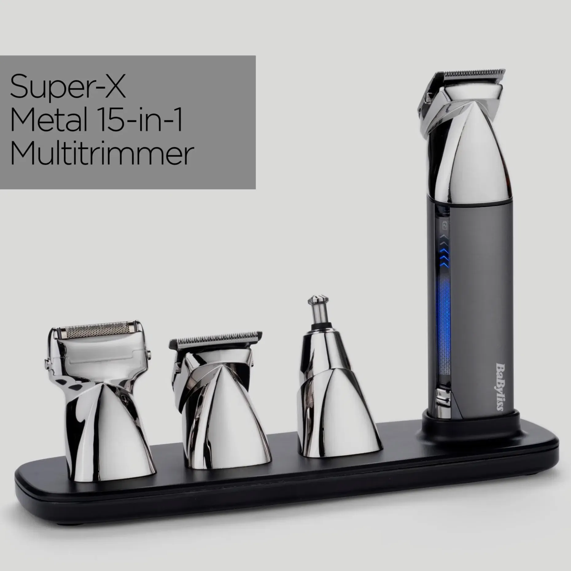 BaByliss partatrimmeri Super X Metal Chrome
