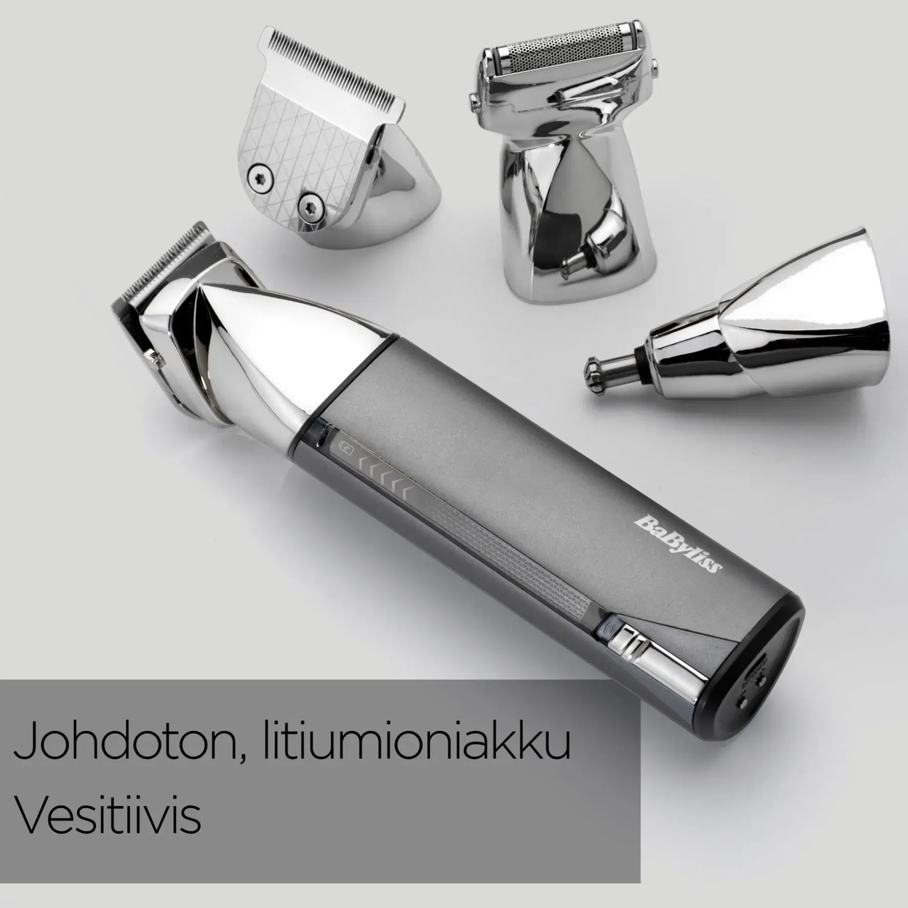 BaByliss partatrimmeri Super X Metal Chrome