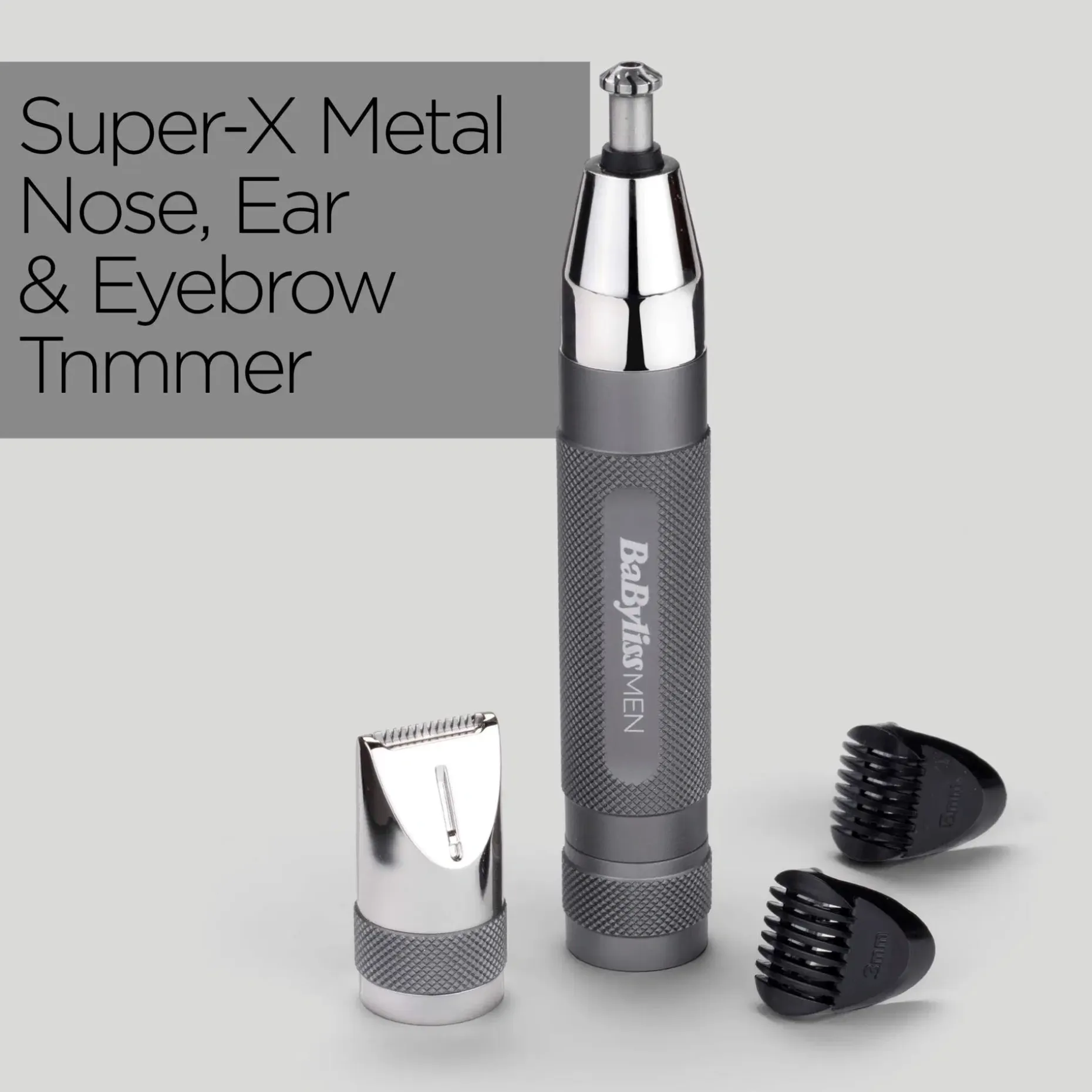 BaByliss trimmeri kasvoille Super X Metal