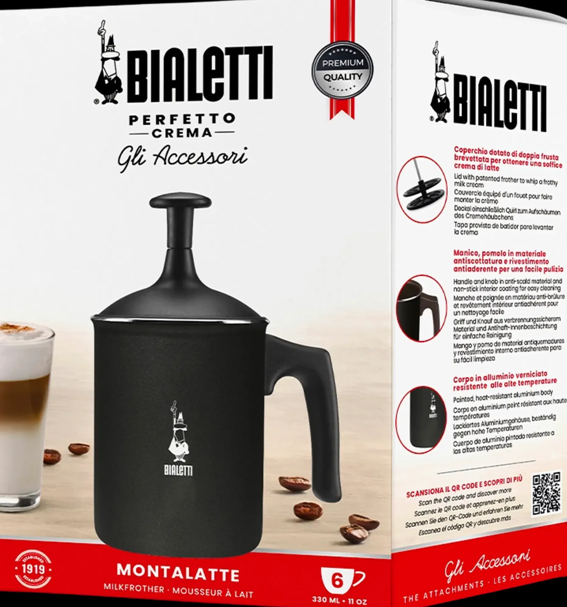 BIALETTI TUTTOCREMA -MAIDONVAAHDOTIN 1 L
