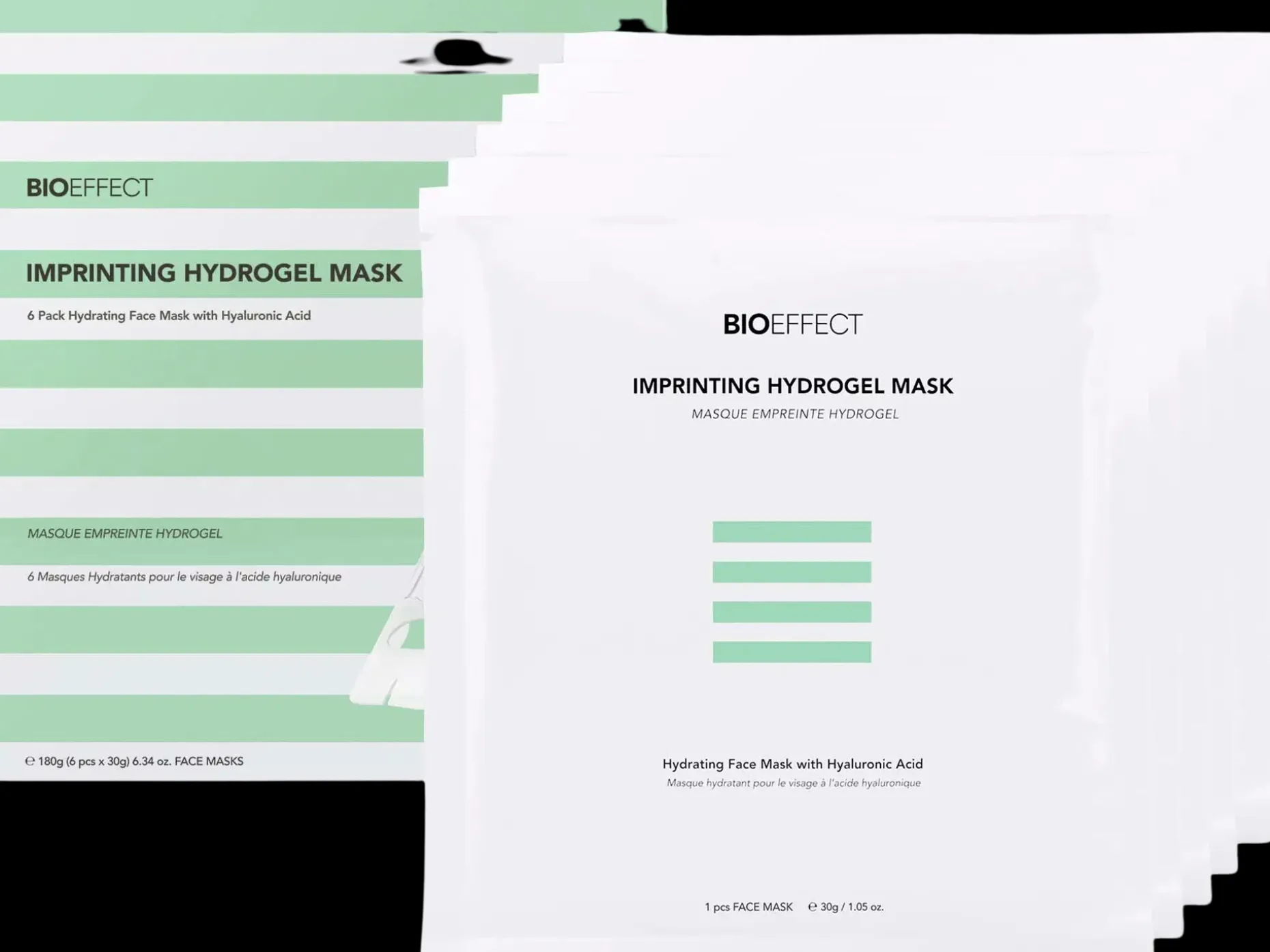 Bioeffect Imprinting Hydrogel Facial Mask geelinaamio 6 kpl