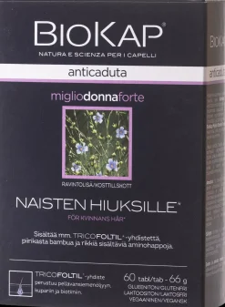 Biokap Anticaduta miglio donna forte 60 tabl.
