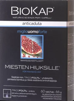 Biokap Anticaduta miglio uomo forte 60 tabl.