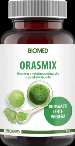 Biomed Orasmix viherjauhe
