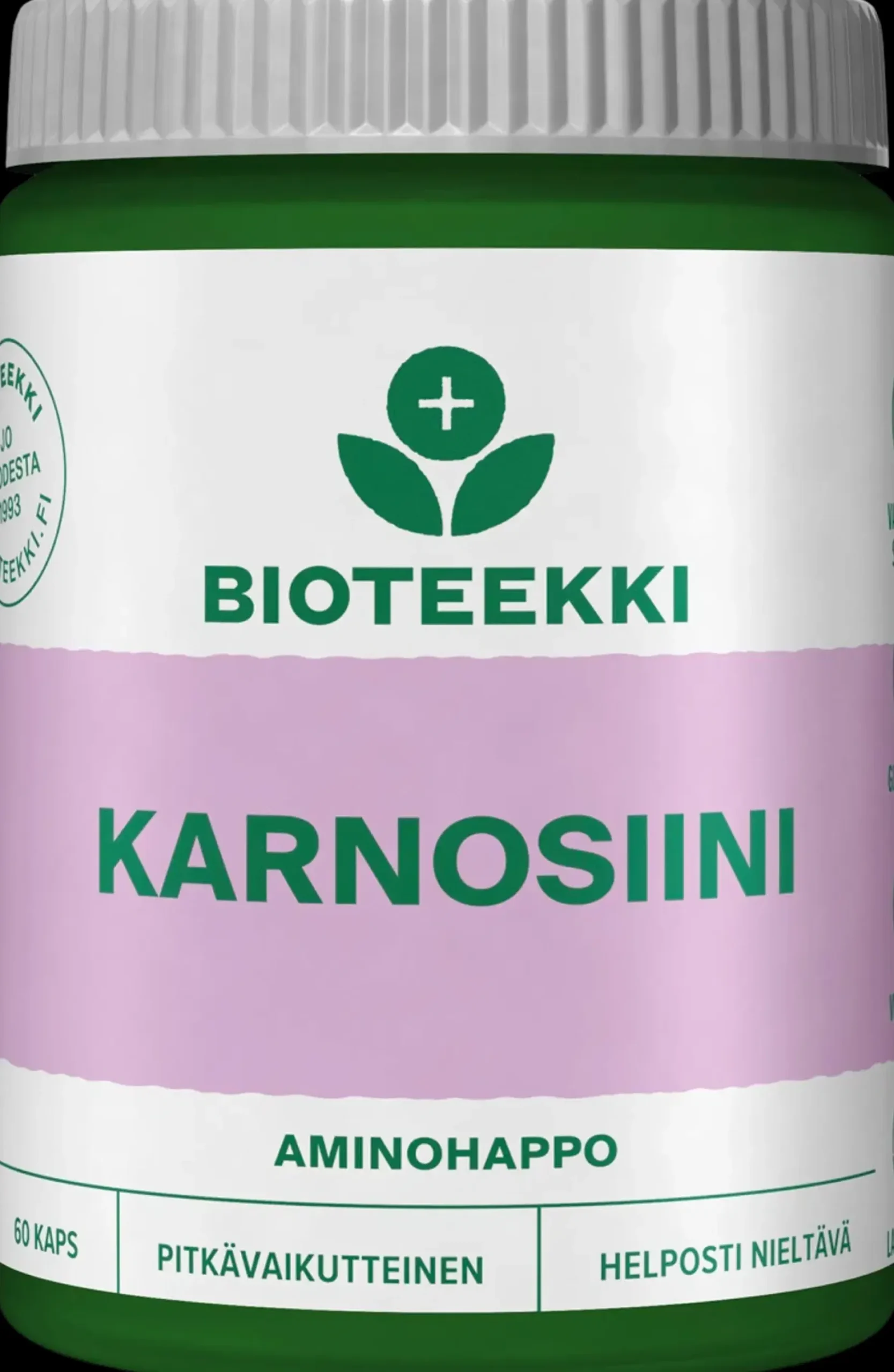 Bioteekki Karnosiini ravintolisä 60 kaps.