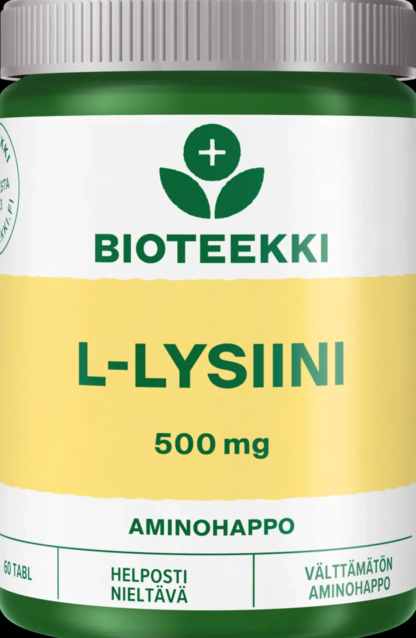 Bioteekki L-Lysiini ravintolisä 60 tabl.