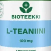 Bioteekki L-Teaniini pitkävaikutteinen ravintolisä 90 kaps.