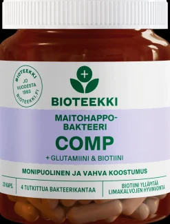 Bioteekki Maitohappobakteeri Comp 20 kaps.