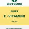 Bioteekki Super E-vitamiini ravintolisä 60 kaps.