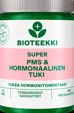 Bioteekki Super PMS & Hormonaalinen tuki 60 kaps.
