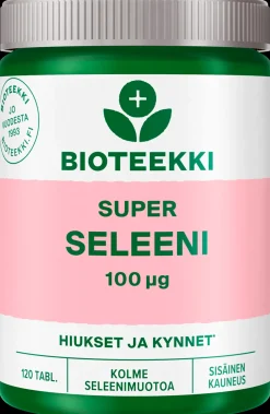 Bioteekki Super Seleeni ravintolisä 120 tabl.