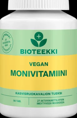 Bioteekki Vegan Monivitamiini 90 tabl.