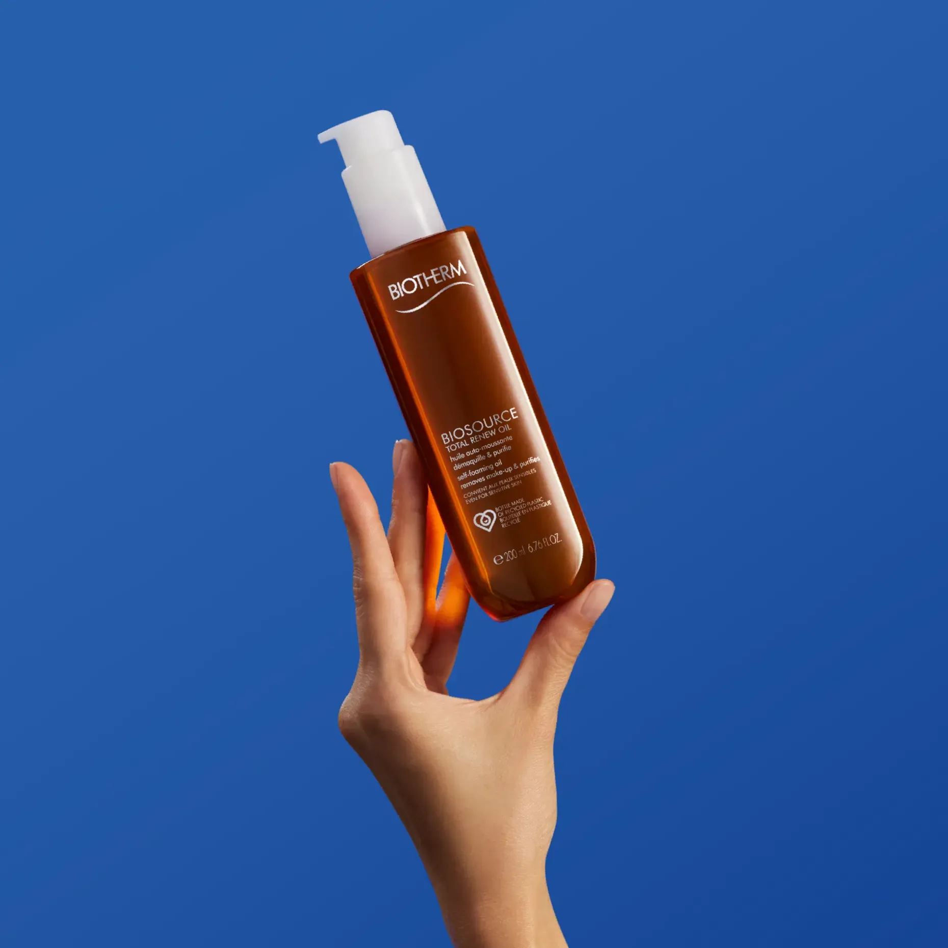 Biotherm Biosource Total Renew Oil Cleanser vaahtoava puhdistusöljy 200 ml