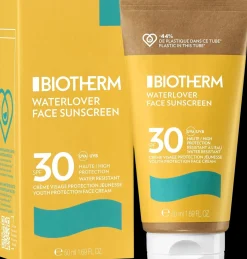 Biotherm Waterlover Creme Solaire Anti-age SPF30 aurinkosuojavoide kasvoille 30 ml