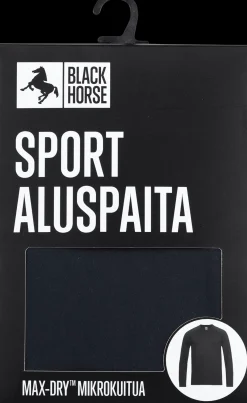 Black Horse pitkähihainen urheilupaita