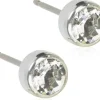 Blomdahl Bezel Crystal korvakorut 5mm