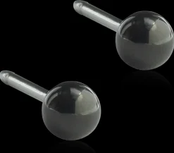 Blomdahl Black Ball korvakorut 3 mm