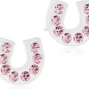 Blomdahl Brilliance Horseshoe Light Rose korvakorut 7 mm