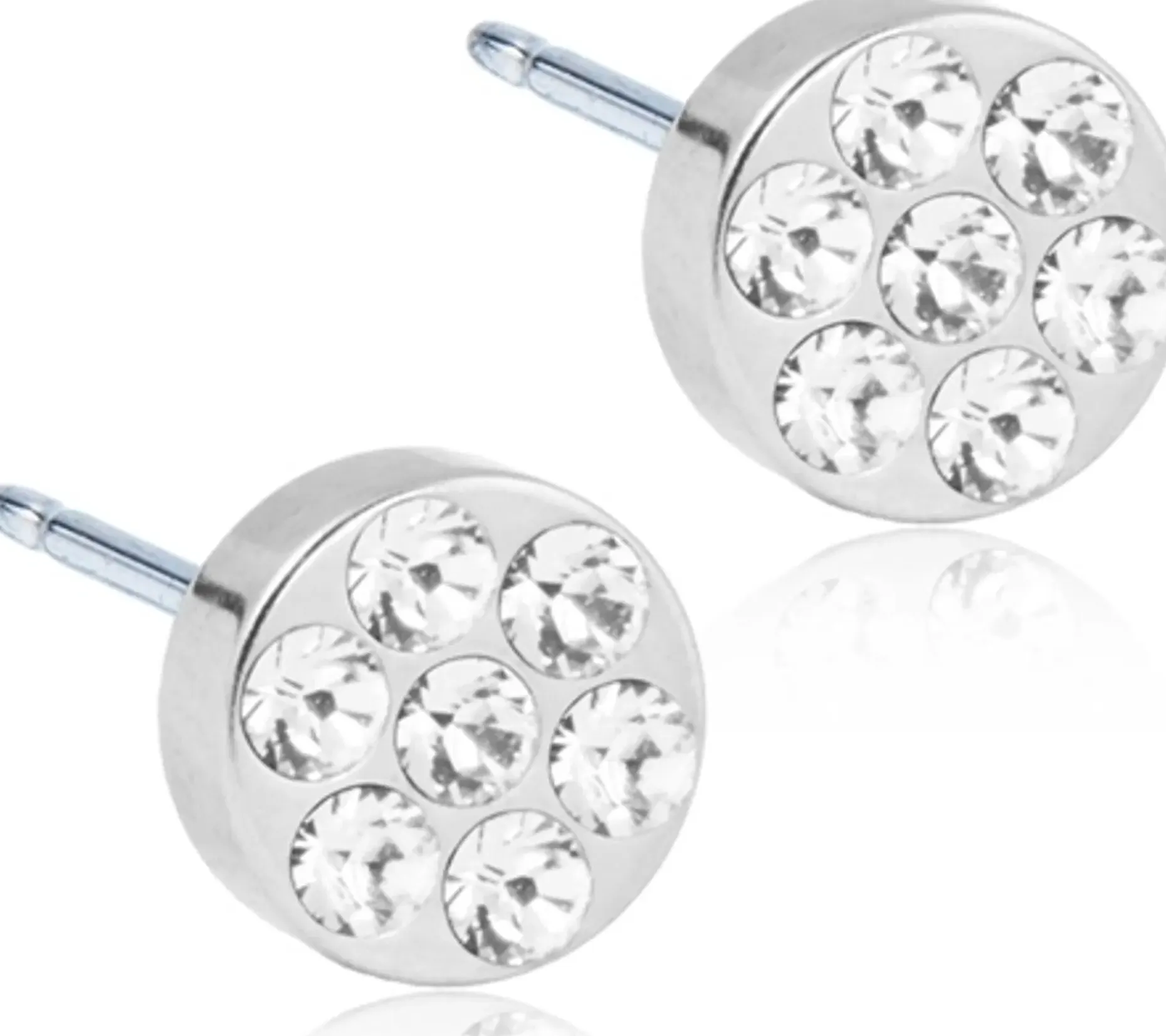 Blomdahl Brilliance Plenary Crystal korvakorut 5mm