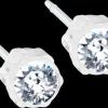 Blomdahl Crystal korvakorut 4 mm