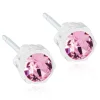 Blomdahl Light Rose korvakorut 4 mm