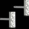 Blomdahl Petite Brilliance Straight Crystal korvakorut 5 mm