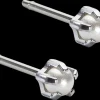 Blomdahl Tiffany Pearl White korvakorut 4mm