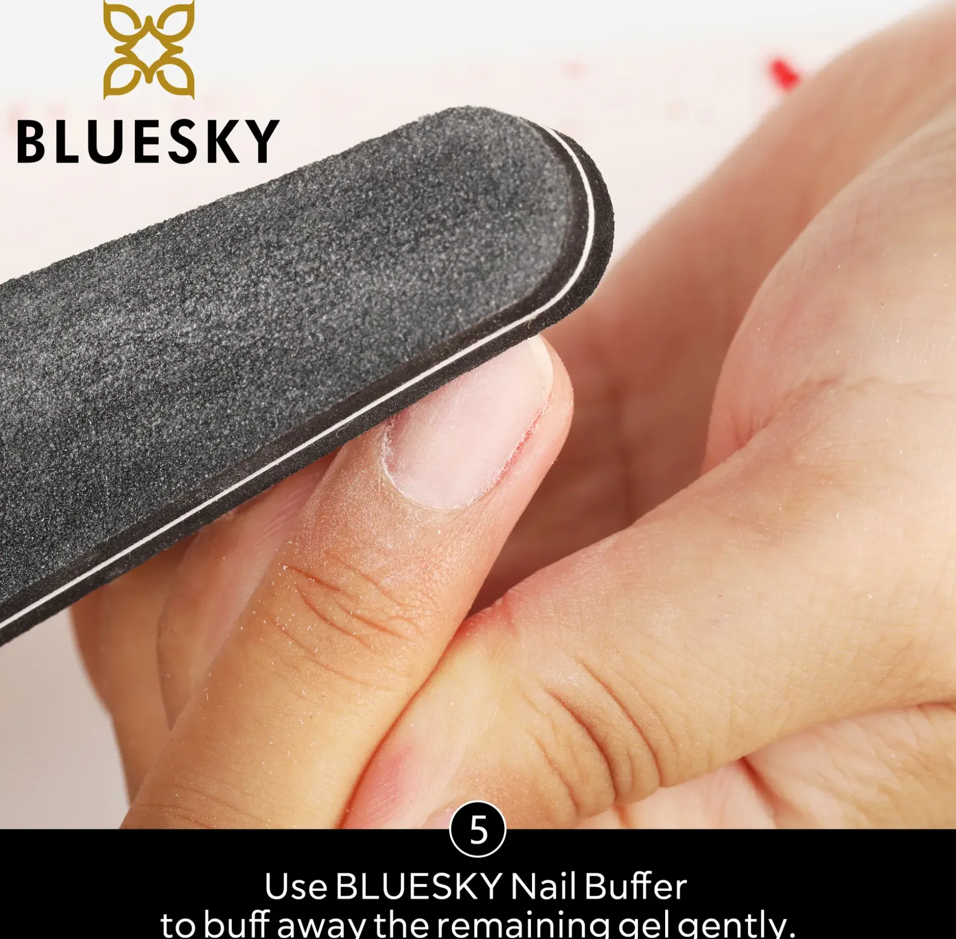 Bluesky Removal Wraps geelilakkauksen poistolaput 20 kpl