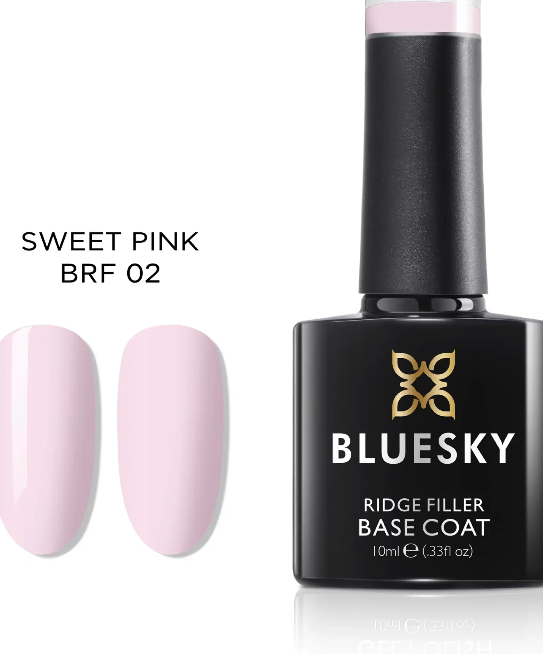 Bluesky Ridge Filler Base Coat UV/LED kovetteinen vahvistava geelialuslakka 10 ml