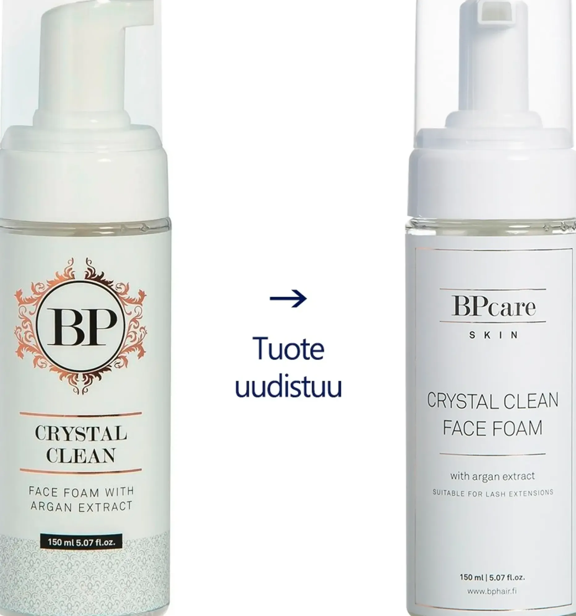 BP Crystal Clean Puhdistusvaahto 150 ml