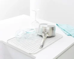 Brabantia astiakuivausalusta silikoni light grey