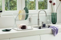 Brabantia astiankuivausteline kokoontaittuva light grey