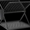 Brabantia astiankuivausteline kokoontaittuva dark grey