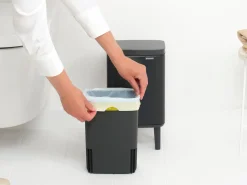 Brabantia Bo Hi roska-astia 4L matt black