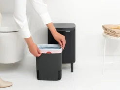 Brabantia Bo Hi roska-astia 7L matt black