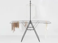 Brabantia Hangon pyykinkuivausteline 25m + tanko matt black