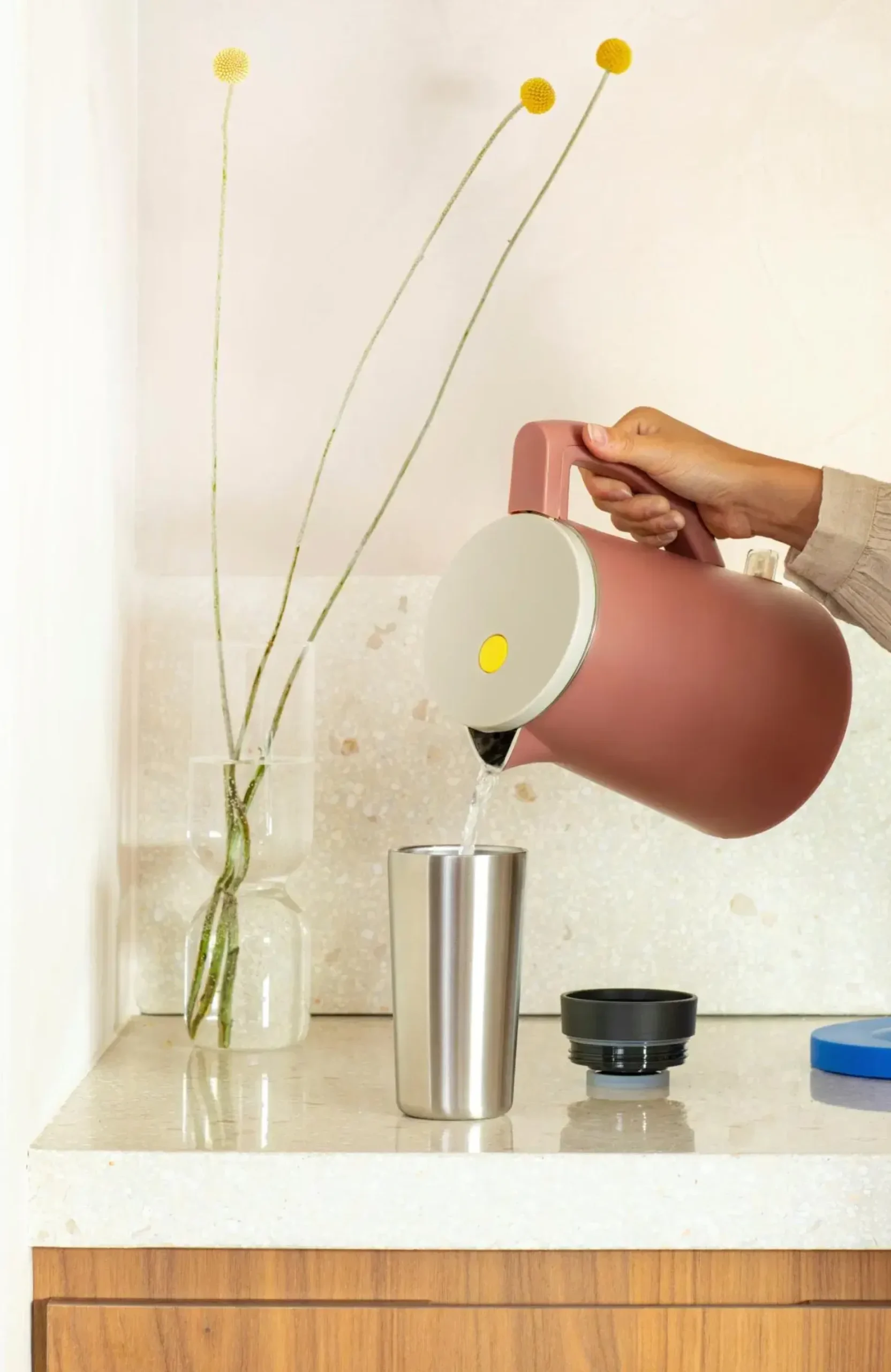 Brabantia Make & Take eristetty muki 0,36L dark grey