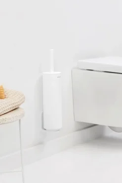 Brabantia MindSet WC-harja ja teline mineral fresh white