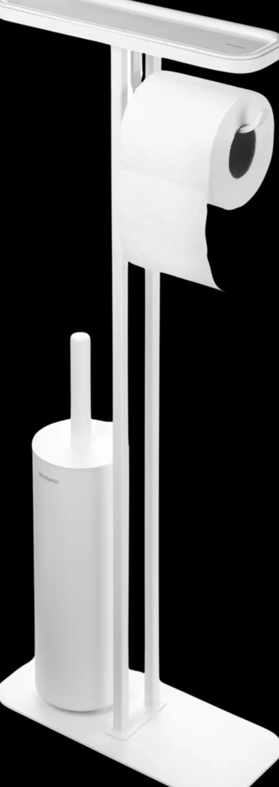 Brabantia MindSet WC-paperi ja harjateline mineral fresh white