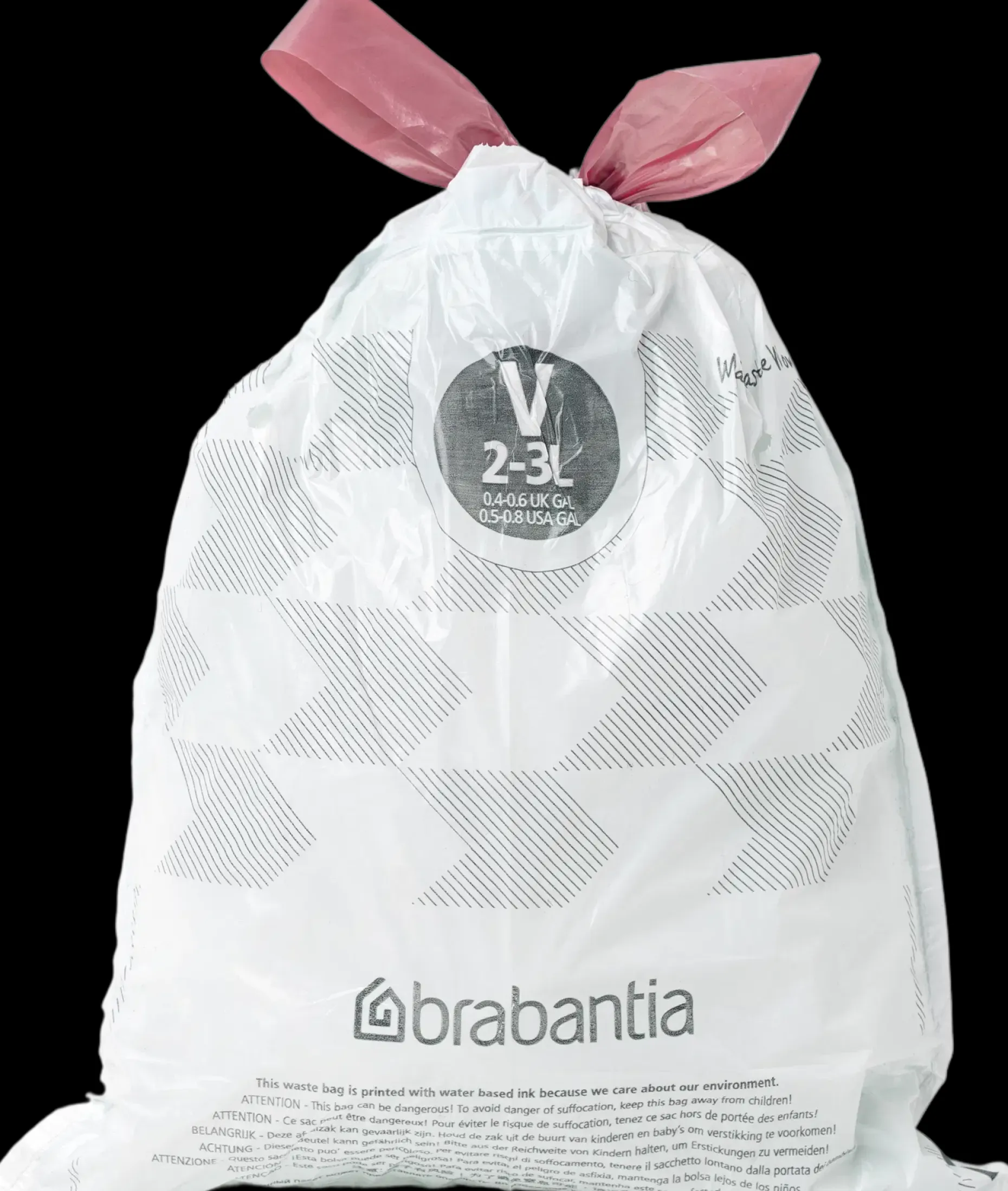 Brabantia PerfectFit roskapussit V 3L 20pss white