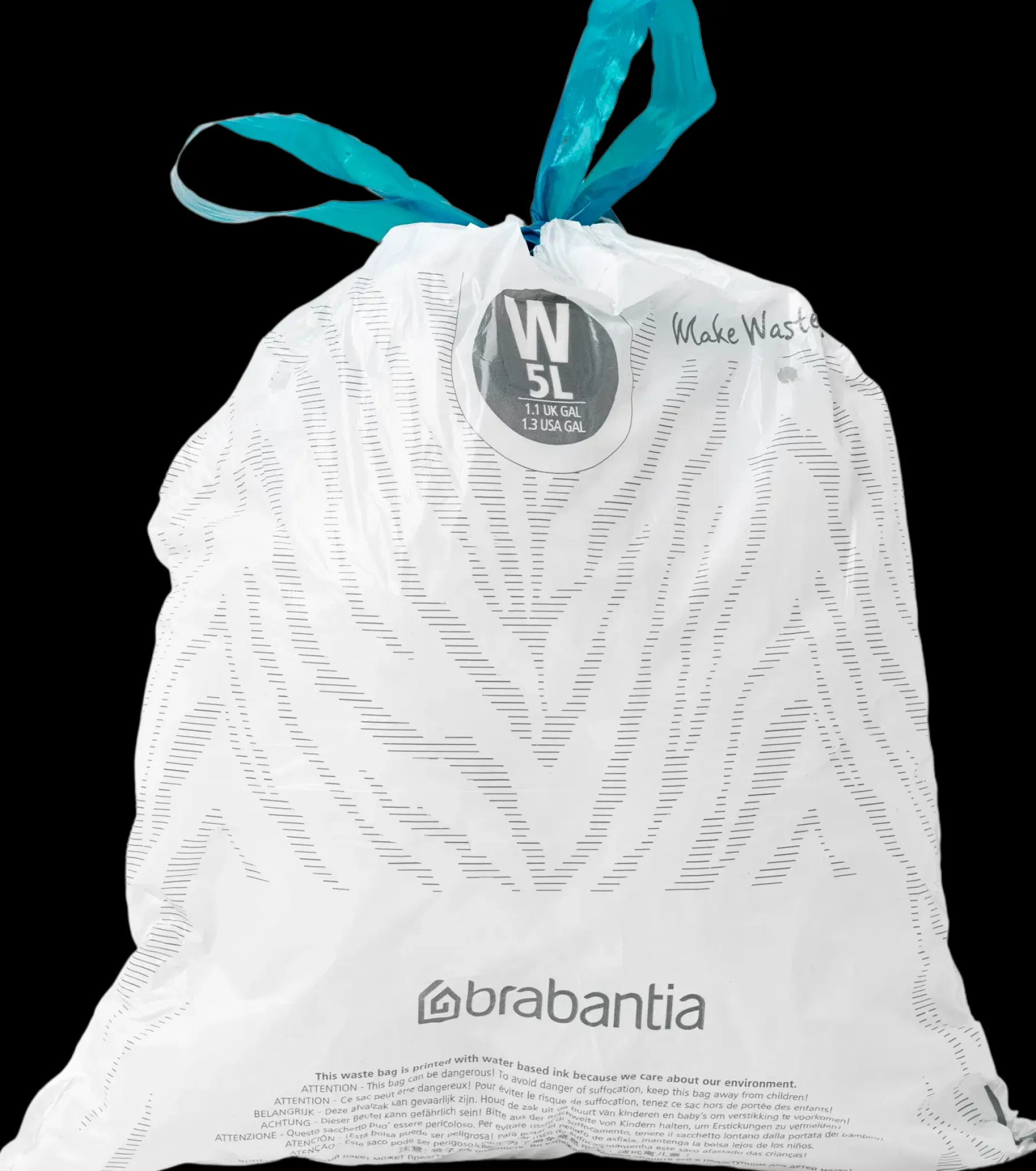 Brabantia PerfectFit roskapussit W 5L 20pss white