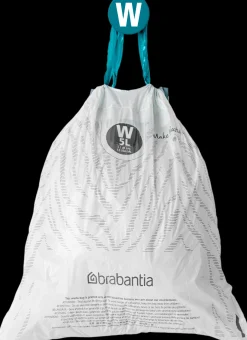 Brabantia PerfectFit roskapussit W 5L 20pss white