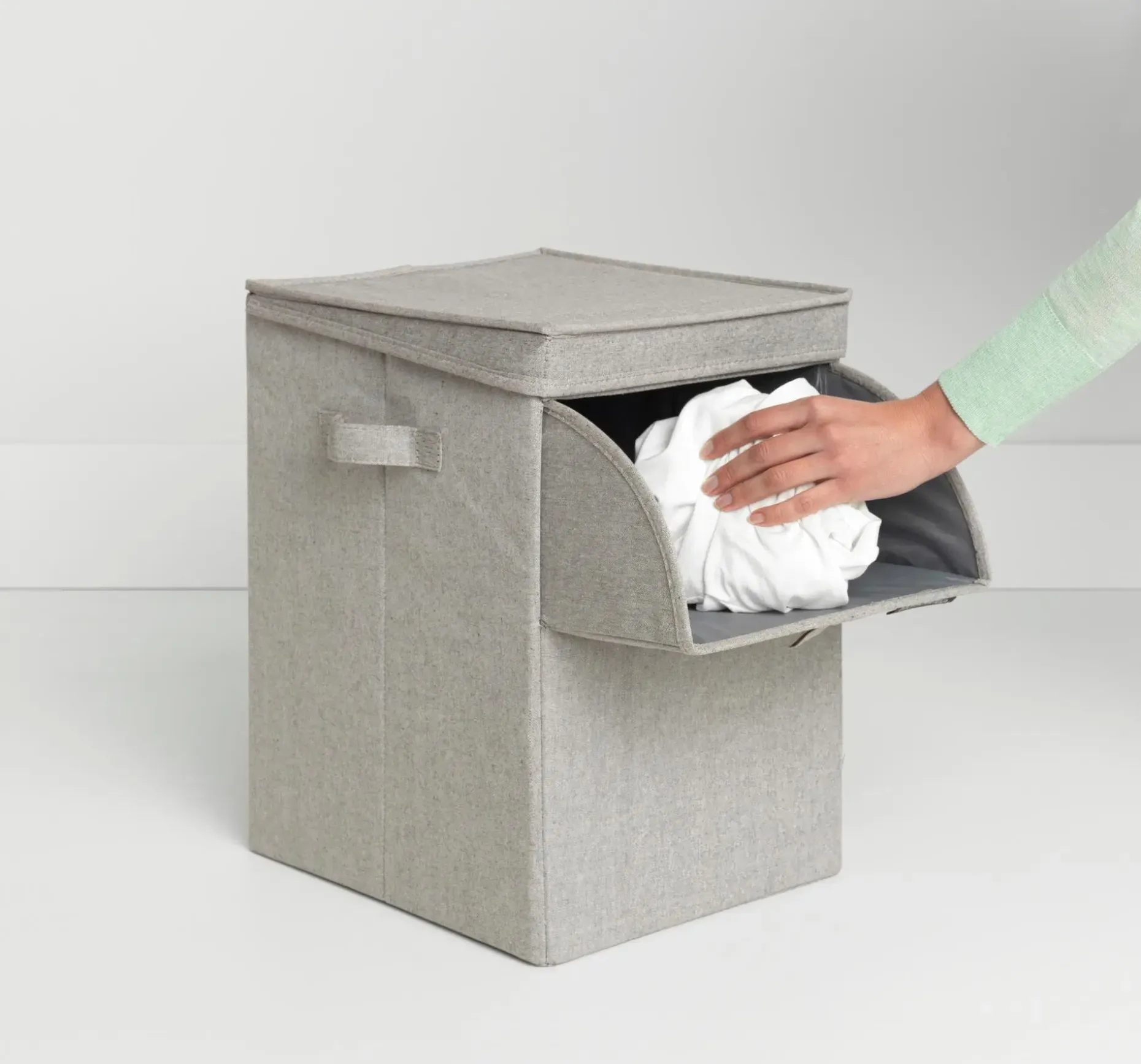 Brabantia pinottava pyykkikori 35L grey