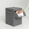 Brabantia pinottava pyykkikori 35L pepper black