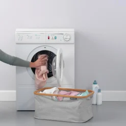 Brabantia pyykkikori kokoontaittuva 40L grey