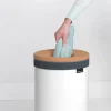Brabantia pyykkikori 35L korkkikansi white
